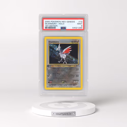 2000 Pokémon Neo Genesis #13 Skarmory - 1st Edition Holo (PSA 9 MINT)