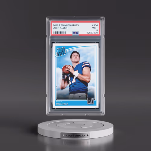 2018 Panini Donruss #304 Josh Allen (PSA 9 MINT)