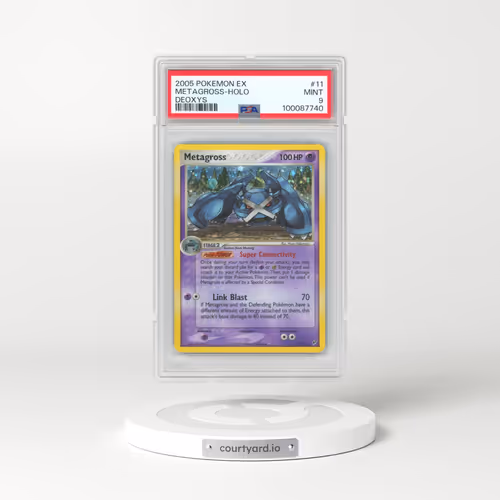 2005 Pokémon EX Deoxys #11 Metagross - Holo (PSA 9 MINT)