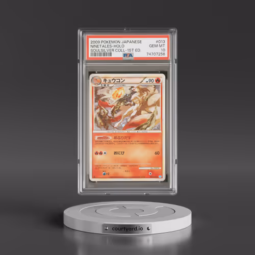 2009 Pokémon Soulsilver Collection #013 Ninetales - 1st Edition Holo (PSA 10 GEM MINT)