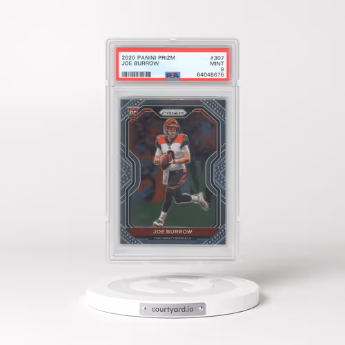 2020 Panini Prizm #307 Joe Burrow (PSA 9 MINT)