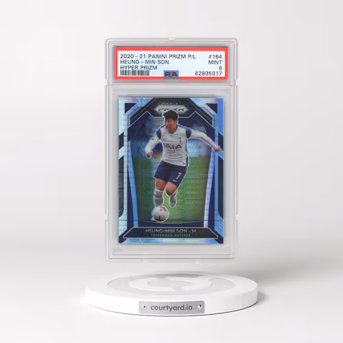 2020 Panini Prizm Premier League #164 Heung-Min Son - Hyper Prizm (PSA 9 MINT)