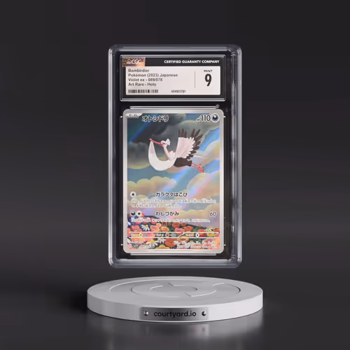 2023 Pokémon Sv1v-Violet EX #089 Bombirdier - Art Rare (CGC 9 MINT)