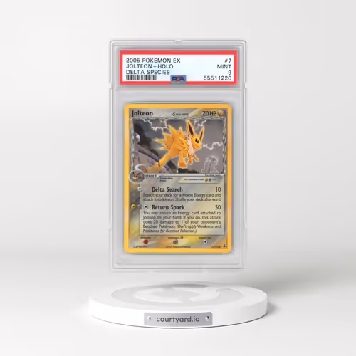 2005 Pokémon EX Delta Species #7 Jolteon - Holo (PSA 9 MINT)