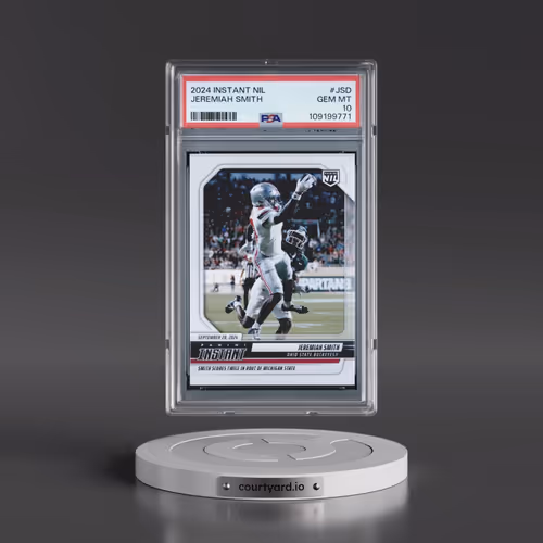 2024 Panini Instant Nil College Football #JSD Jeremiah Smith (PSA 10 GEM MINT)