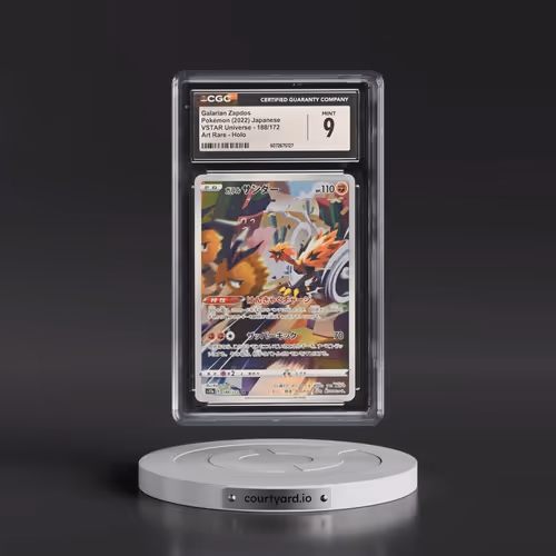 2022 VSTAR Universe #188/172 Galarian Zapdos - Art Rare Holo (CGC 9 MINT)