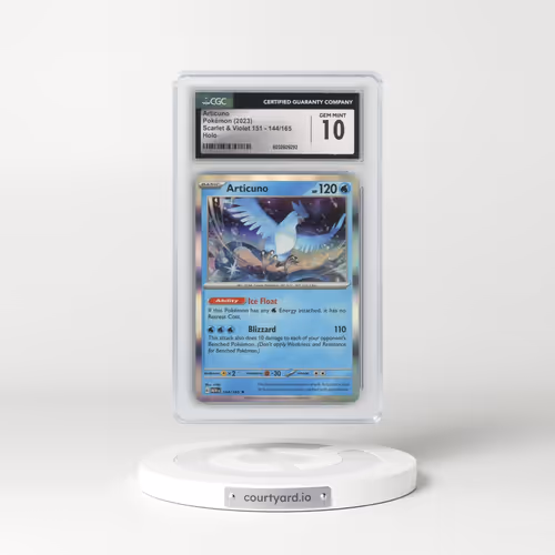 2023 Scarlet & Violet 151 - MEW EN #144/165 Articuno - Holo (CGC 10 GEM MINT)