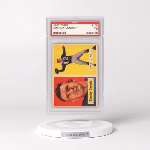 1957 Topps #109 Charley Conerly (PSA 7 NM)