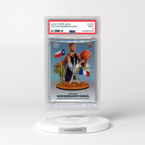 2023 Topps Now #VW4 Victor Wembanyama (PSA 9 MINT)