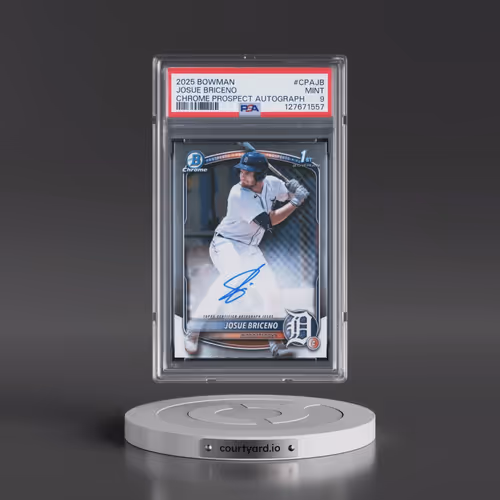 2025 Bowman Chrome Prospect Autographs #CPAJB Josue Briceno (PSA 9 MINT)