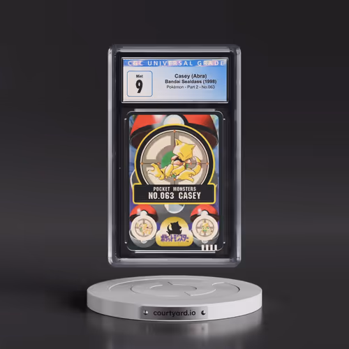 1998 Pokémon - Part 2 #063 Casey (Abra) (CGC 9 MINT)