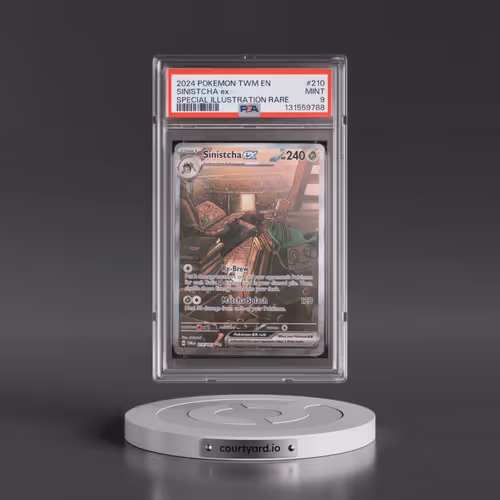 2024 Pokémon Twm EN-Twilight Masquerade #210 Sinistcha EX - Holo Special Illustration Rare (PSA 9 MI