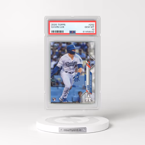 2020 Topps #292 Gavin Lux (PSA 10 GEM MINT)