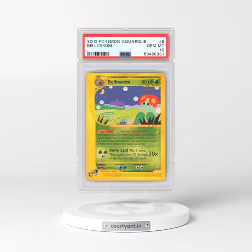 2003 Pokémon Aquapolis #5 Bellossom (PSA 10 GEM MINT)