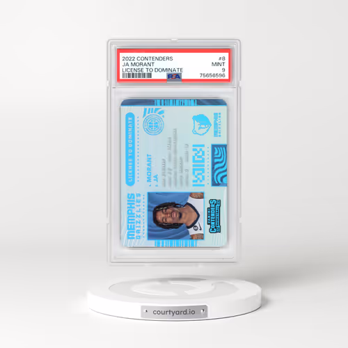 2022 Panini Contenders License to Dominate #8 Ja Morant (PSA 9 MINT)
