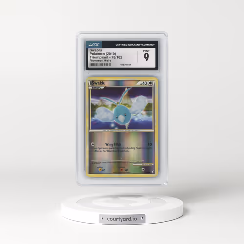 2010 Triumphant #78/102 Swablu - Reverse Holo (CGC 9 MINT)