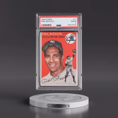 1954 Topps #17 Phil Rizzuto (PSA 2 GOOD)