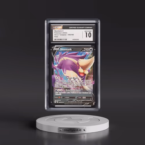 2022 Silver Tempest #108/195 Skuntank V - Holo (CGC 10 GEM MINT)
