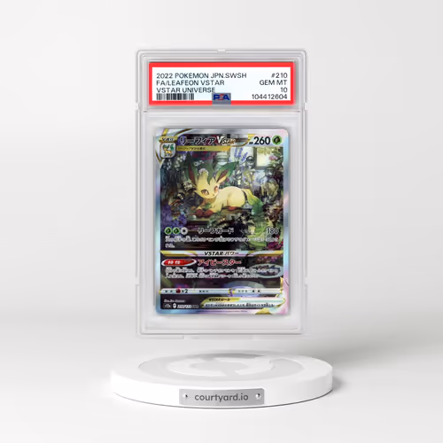 2022 Pokémon Sword & Shield Vstar Universe #210 Leafeon Vstar - Full Art (PSA 10 GEM MINT)