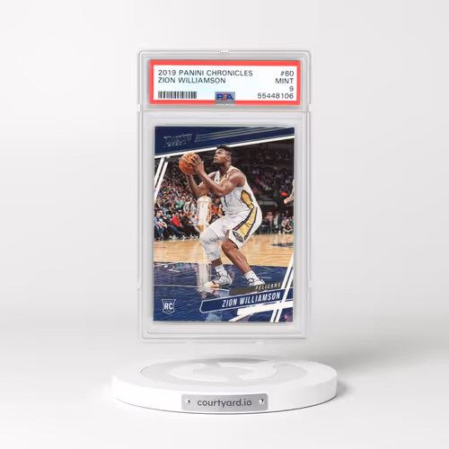 2019 Panini Chronicles #60 Zion Williamson (PSA 9 MINT)
