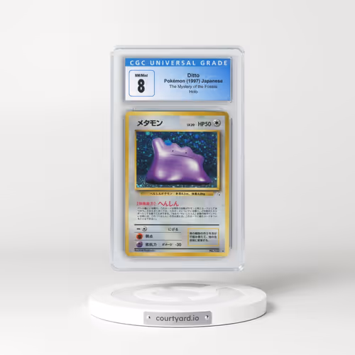 1997 The Mystery of the Fossils #132 Ditto - Holo (CGC 8 NM-MT)