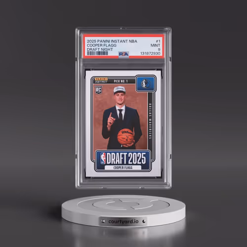 2025 Panini Instant NBA Draft Night #1 Cooper Flagg (PSA 9 MINT)