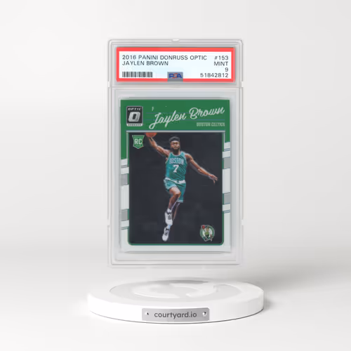 2016 Panini Donruss Optic #153 Jaylen Brown (PSA 9 MINT)