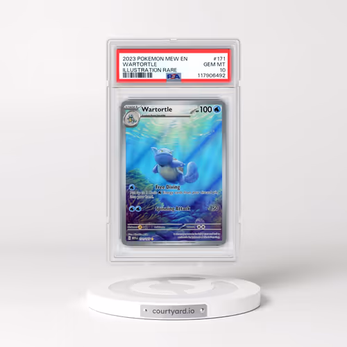 2023 Pokémon Mew EN-151 #171 Wartortle - Illustration Rare (PSA 10 GEM MINT)