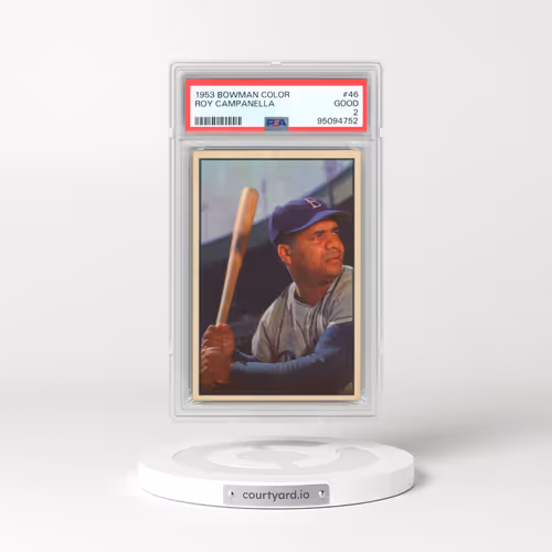 1953 Bowman Color #46 Roy Campanella (PSA 2 GOOD)