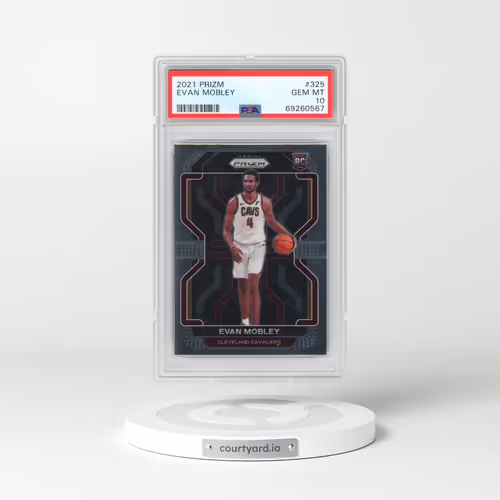 2021 Panini Prizm #325 Evan Mobley (PSA 10 GEM MINT)