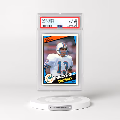 1984 Topps #123 Dan Marino (PSA 8 NM-MT)