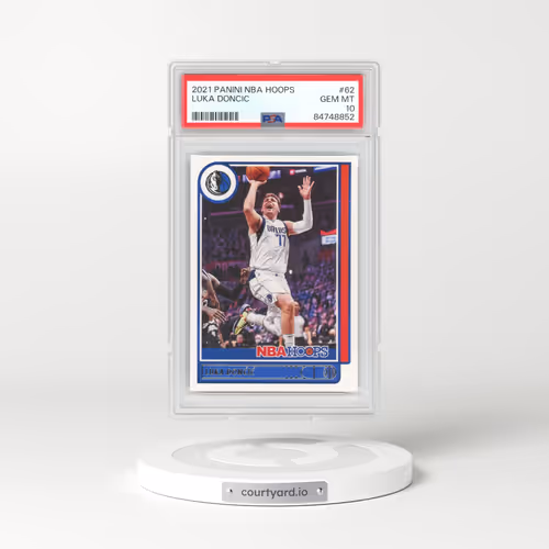 2021 Panini NBA Hoops #62 Luka Doncic (PSA 10 GEM MINT)