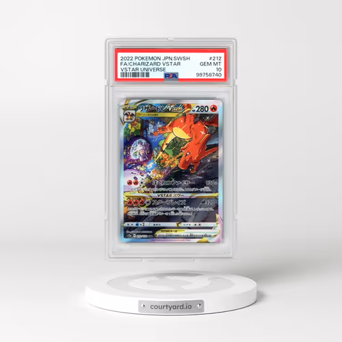2022 Pokémon Sword & Shield Vstar Universe #212 Charizard Vstar - Full Art (PSA 10 GEM MINT)