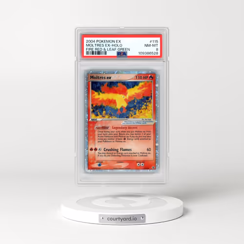 2004 Pokémon EX Fire Red & Leaf Green #115 Moltres EX - Holo Holo (PSA 8 NM-MT)