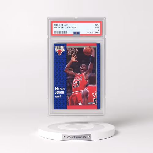 1991 Fleer #29 Michael Jordan (PSA 7 NM)