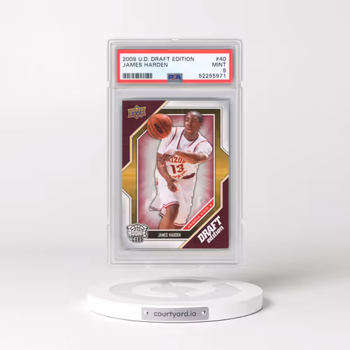2009 Upper Deck Draft Edition #40 James Harden (PSA 9 MINT)