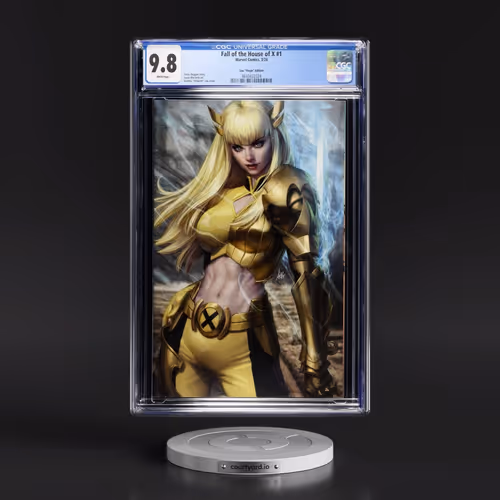 Fall of the House of X #1 CGC 9.8 White Pages (Marvel Comics, 3/24) - Universal Lau "Virgin" Edition