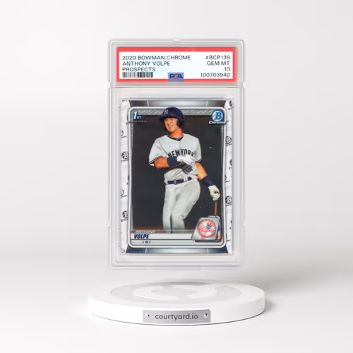 2020 Bowman Chrome Prospects #BCP139 Anthony Volpe (PSA 10 GEM MINT)