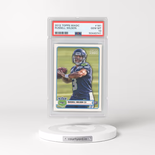 2012 Topps Magic #181 Russell Wilson (PSA 10 GEM MINT)