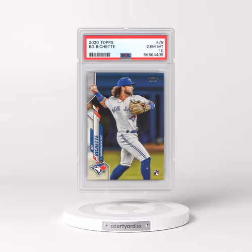 2020 Topps #78 Bo Bichette (PSA 10 GEM MINT)