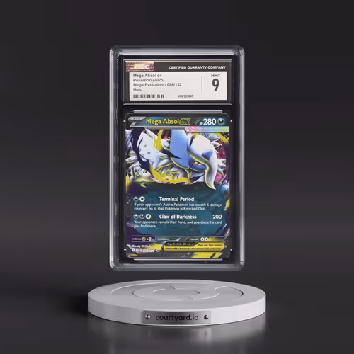 2025 Mega Evolution - MEG EN #086/132 Mega Absol ex - Holo (CGC 9 MINT)