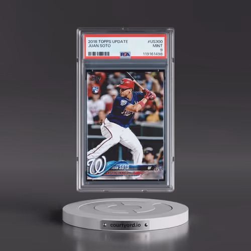 2018 Topps Update #US300 Juan Soto (PSA 9 MINT)