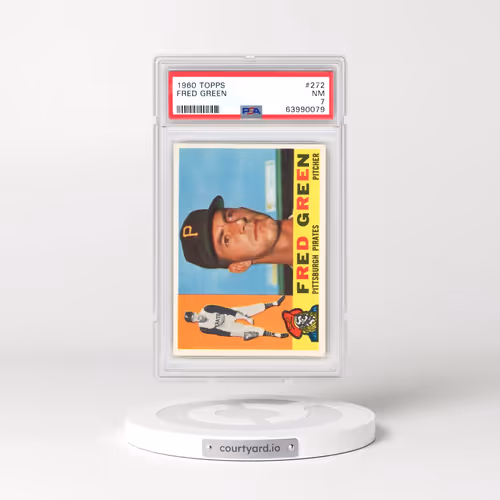 1960 Topps #272 Fred Green (PSA 7 NM)