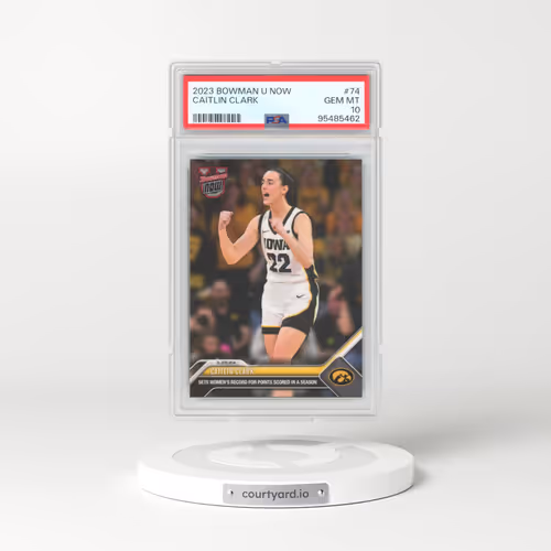 2023 Bowman U Now #74 Caitlin Clark (PSA 10 GEM MINT)