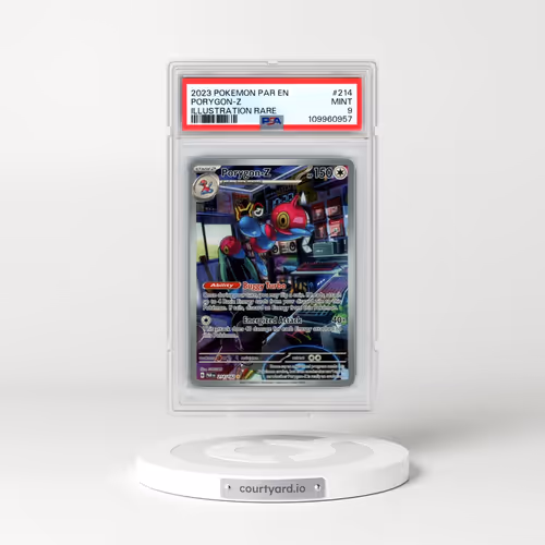 2023 Pokémon Par EN-Paradox Rift #214 Porygon-Z - Illustration Rare (PSA 9 MINT)