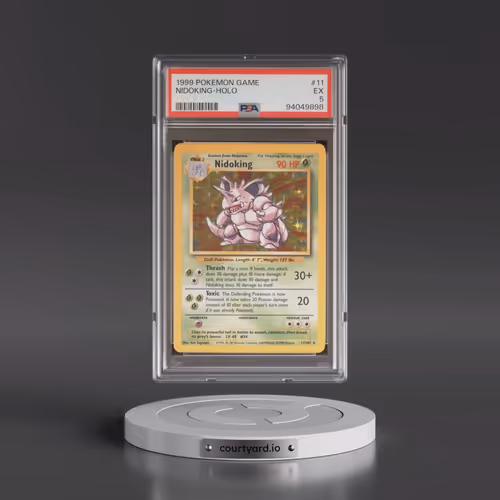 1999 Pokémon Game #11 Nidoking - Holo (PSA 5 EX)