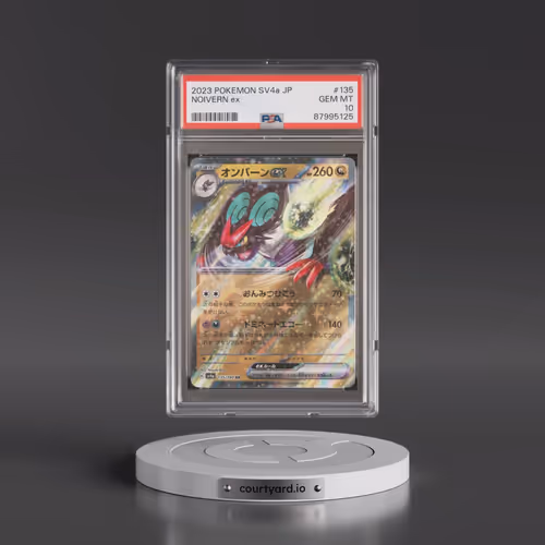 2023 Pokémon Sv4a-Shiny Treasure EX #135 Noivern EX - Holo (PSA 10 GEM MINT)