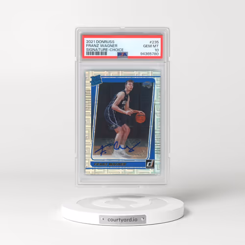 2021 Panini Donruss #235 Franz Wagner - Signature-Choice (PSA 10 GEM MINT)