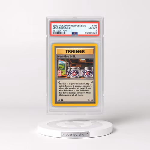 2000 Pokémon Neo Genesis #101 Moo-Moo Milk - 1st Edition (PSA 8 NM-MT)