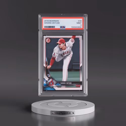 2018 Bowman #49 Shohei Ohtani (PSA 9 MINT)